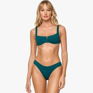 L*Space Mako Bikini Top - Deep Teal